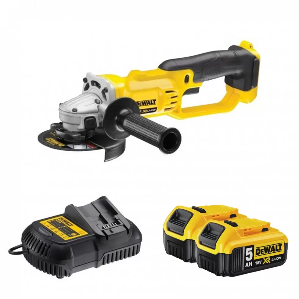 Máy mài góc dùng pin Dewalt DCG412P2 (kèm 2 pin 5.0AH + sạc)