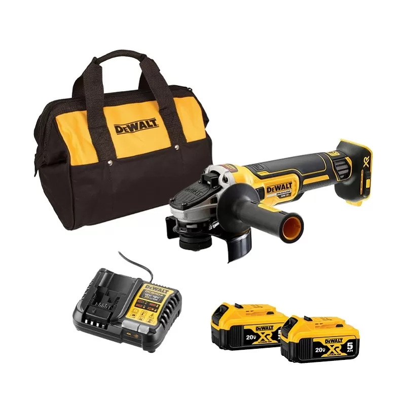 Máy mài góc dùng pin Dewalt DCG405P2 ( 2 Pin 5Ah + Sạc )